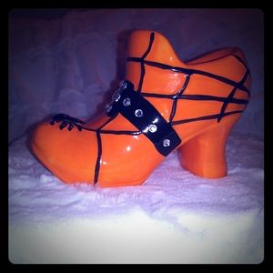 Witch Boot Votive Candle Holder